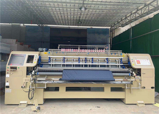 280CM কম্পিউটারাইজড কুইল্টিং মেশিন ডুভেট কুইল্টিং 3 সারি 1200RPM