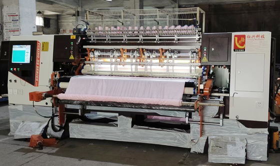 মাল্টি সুই 1400RPM উচ্চ শেষ কম্পিউটারাইজড কুইলটিং মেশিন