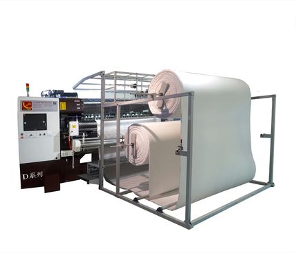 220V/380V হাই স্পিড কুইলটিং মেশিন 360° কুইলটিং ডিজাইন অটো স্টপ ফাংশন