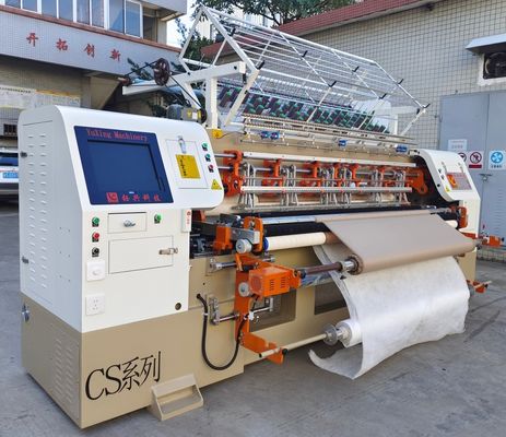 1000RPM ইন্ডাস্ট্রিয়াল মাল্টি-ইনডল শ্যাটল কুইলটিং মেশিন
