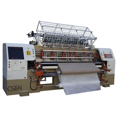 বেড ড্রেড উৎপাদনের জন্য 1000rpm স্পিড মাল্টি ইজল অটোমেটিক কুইলটিং মেশিন
