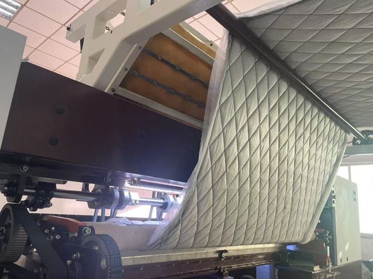 1400RPM 1.7m কম্পিউটারাইজড রোটারি হুক মাল্টি-নেডল কুইলটিং মেশিন