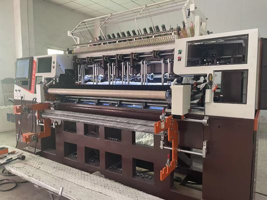 1400RPM 1.7m কম্পিউটারাইজড রোটারি হুক মাল্টি-নেডল কুইলটিং মেশিন